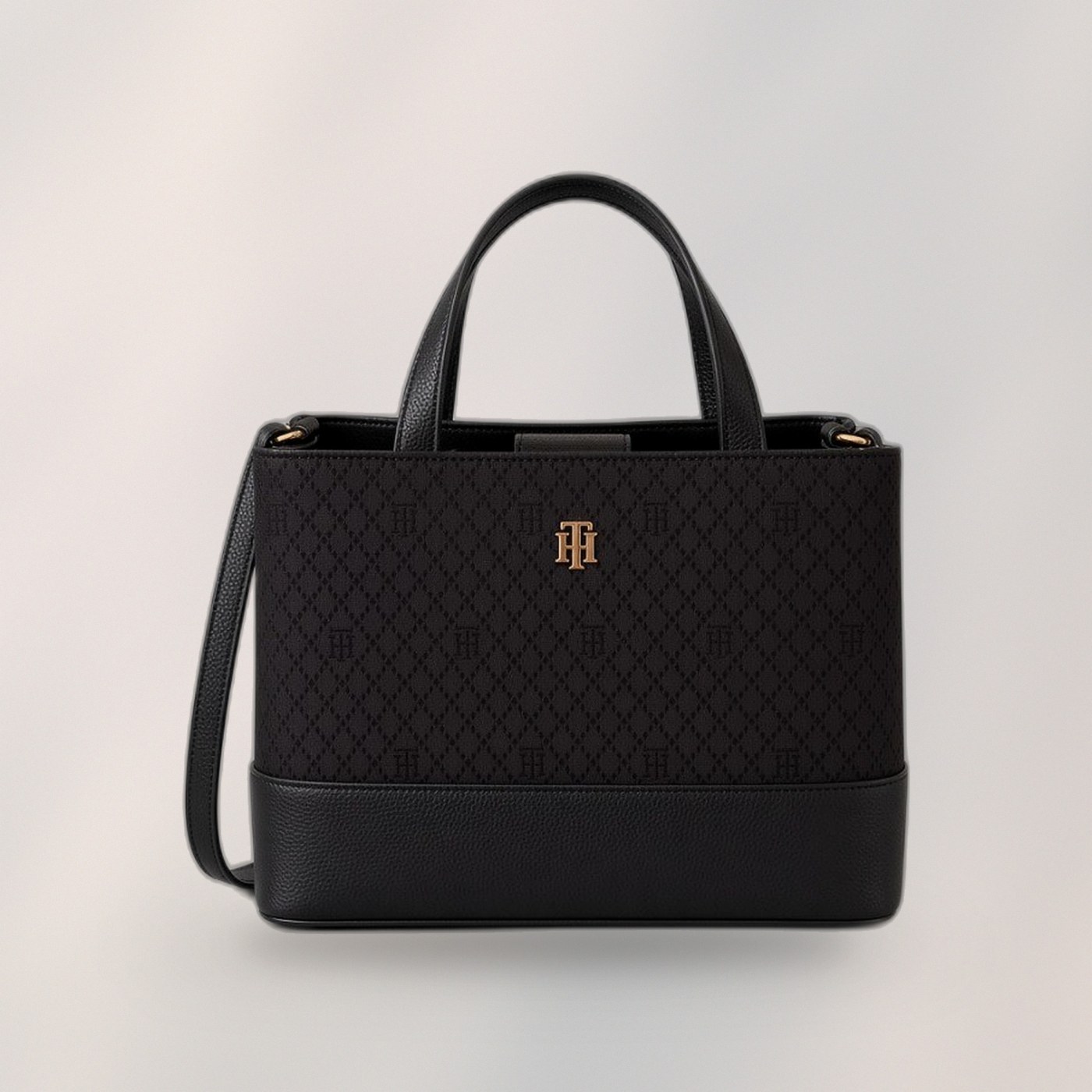 BOLSA TOMY PRETA QUADRADA