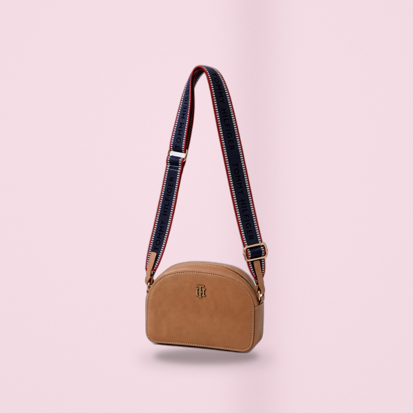 BOLSA TOMMY CARAMELO ALCA COLORIDA