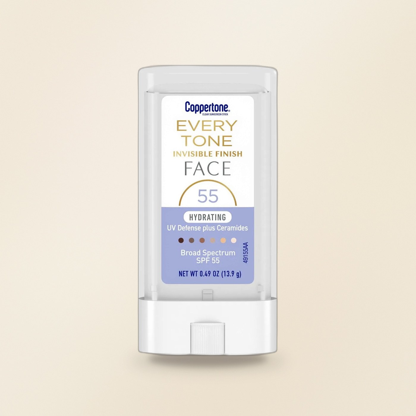 Clear Sunscreem Stick Transparent SPF 55 13,9g