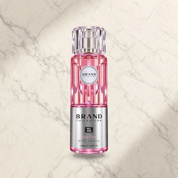Body Splash Rosy Glow Brand NO. 496