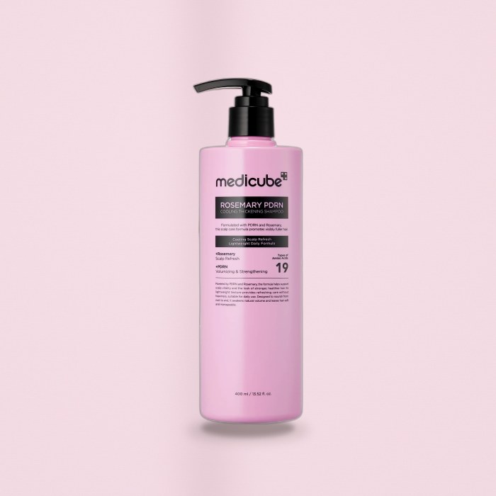 Rosemary PDRN Cooling Thickening Shampoo 400ml