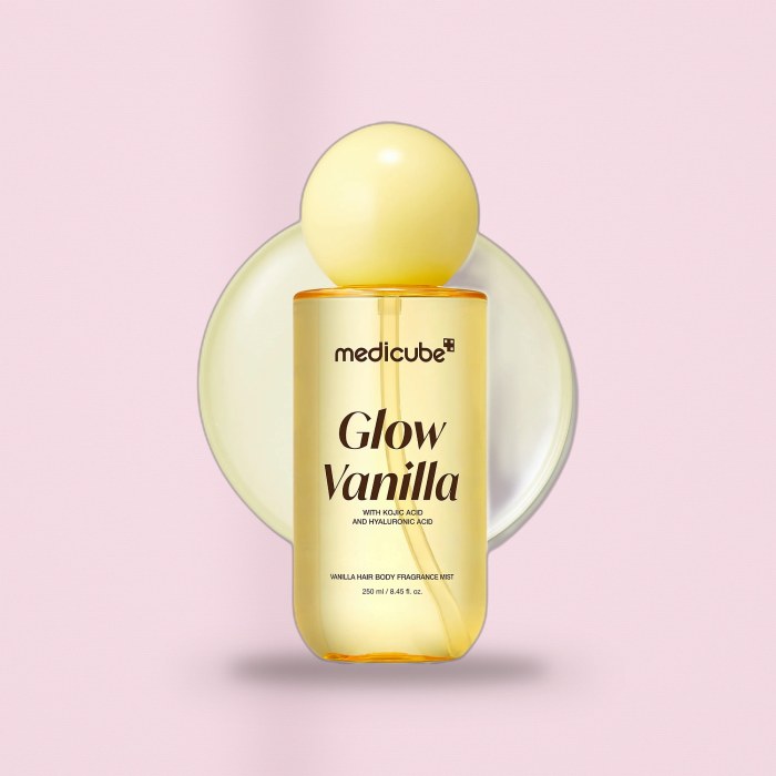 Glow Vanilla Hair Body Fragrance Mist - 100ml