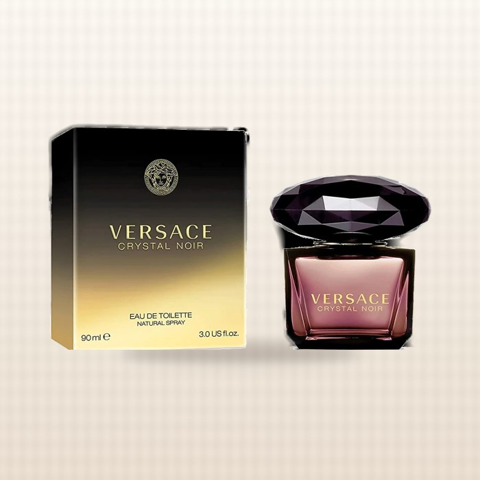 Versace Crytal Noir EUA Toilette 90ml