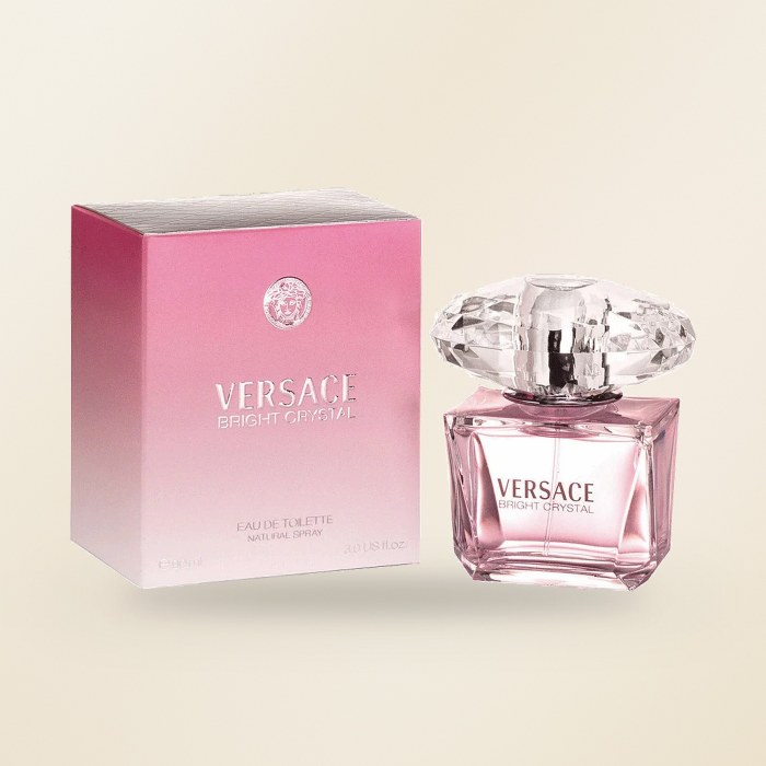 Decant - Versace Bright Crystal EUA Toilette 90ml