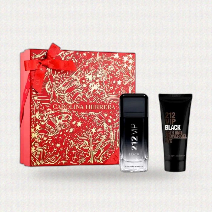 Kit 212 VIP Black 100ml + Bath and Shower Gel 100 ml