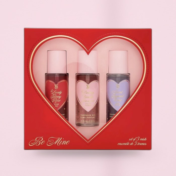 Kit Valentine’s Day Victoria’s Secret 3 Fragrâncias edição Limitada