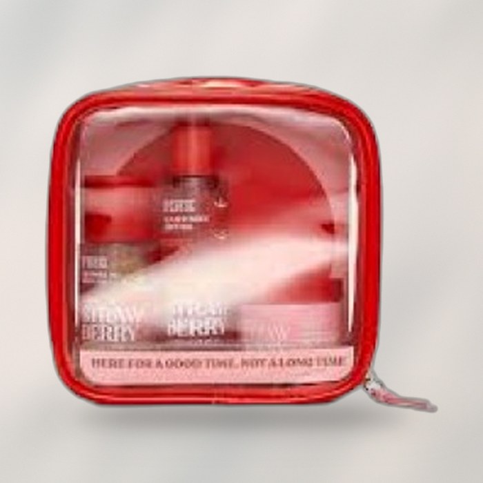 Kit Let`s Glow Away Strawberry Edição Limitada