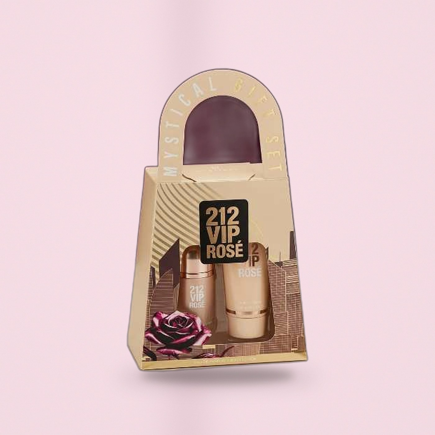 Kit Presente Perfume 2i2 VIP Rosé 30ml + Body Lotion 60ml