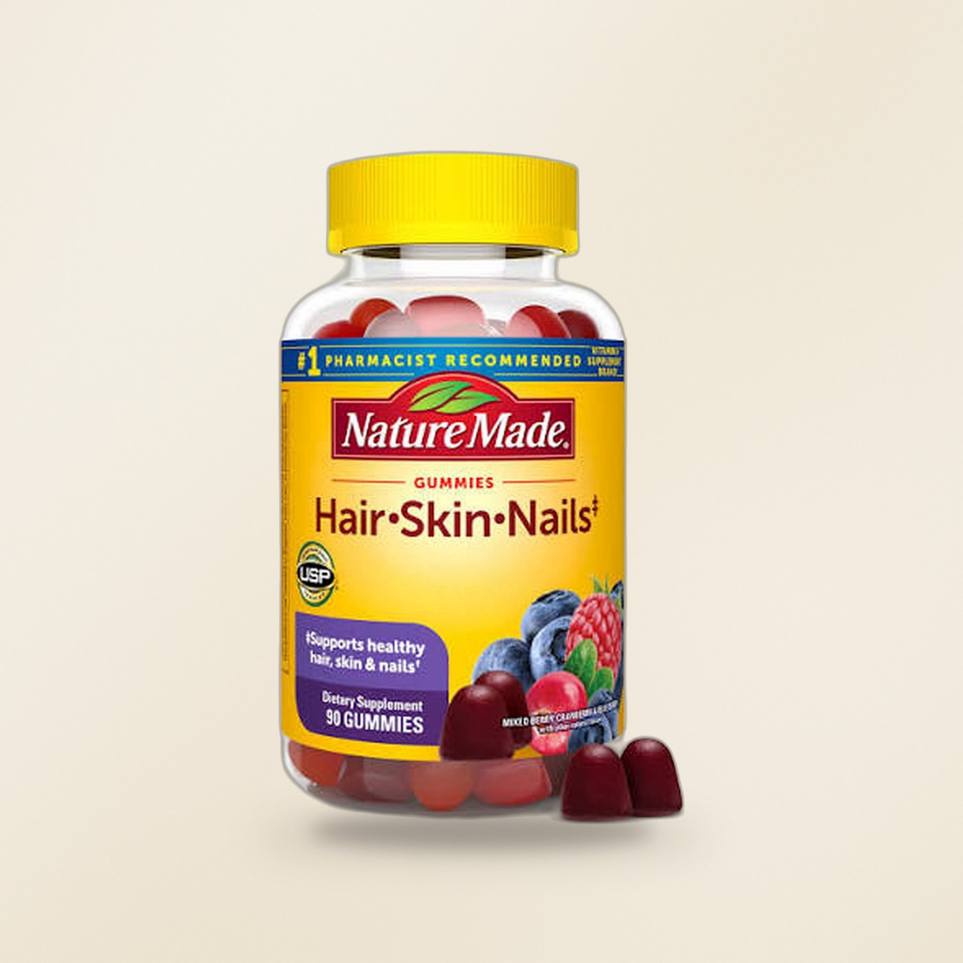 Nature Made Hair Skin Nails 90 Gummies